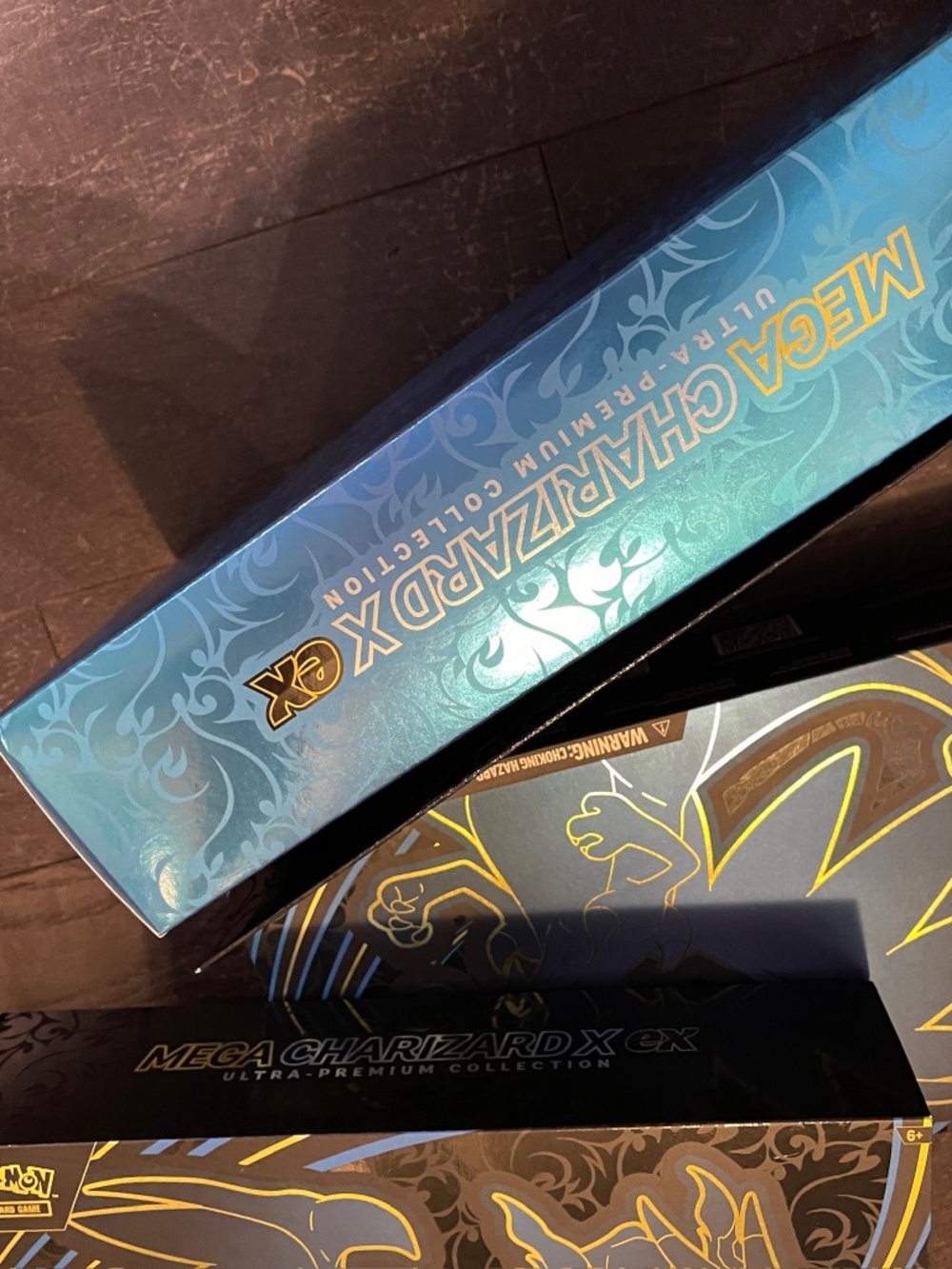 LOT OF 2 Pokemon Mega Charizard X ex Ultra Premium Collection UPC Empty Boxes - Picture 5 of 7
